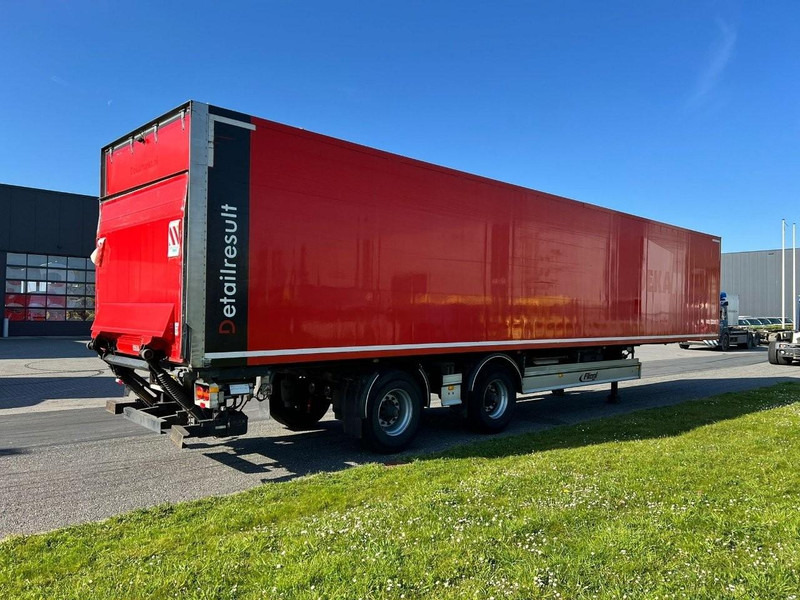 Fliegl SZS 350 Gesloten oplegger  2 Axle / / drum brakes - Closed box semi-trailer: picture 4 Fliegl SZS 350 Gesloten oplegger  2 Axle / / drum brakes - Closed box semi-trailer: picture 4