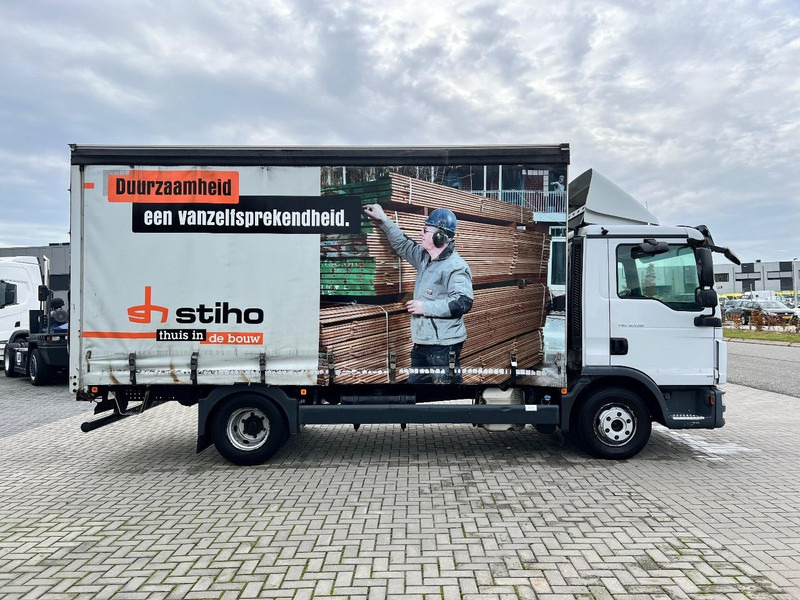 MAN TGL 150 4x2 Bakwagen Schuifzeilbak - Curtainsider truck: picture 4 MAN TGL 150 4x2 Bakwagen Schuifzeilbak - Curtainsider truck: picture 4