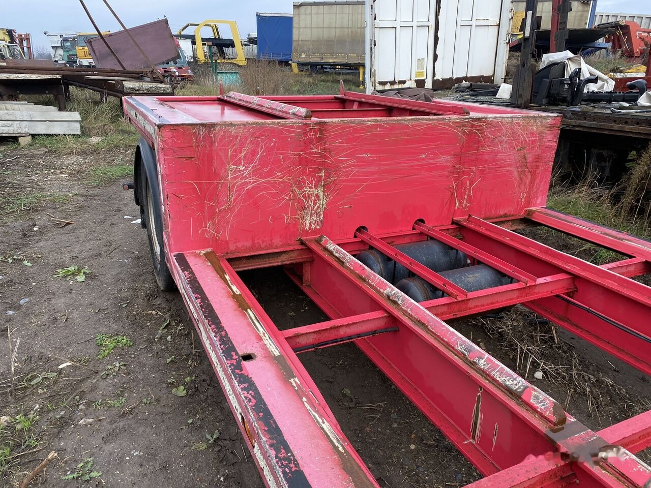 Low loader semi-trailer Fliegl Trailer 1 AXE ASCA ---FRANTA - Transport Special - LOWRIDER: picture 15