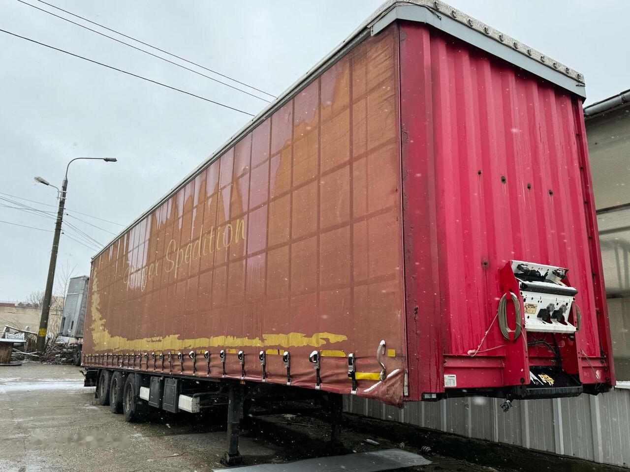 Krone BPW ECO PLUS MEGA - Hidraulic Upper Cover Lift - Curtainsider semi-trailer: picture 3 Krone BPW ECO PLUS MEGA - Hidraulic Upper Cover Lift - Curtainsider semi-trailer: picture 3