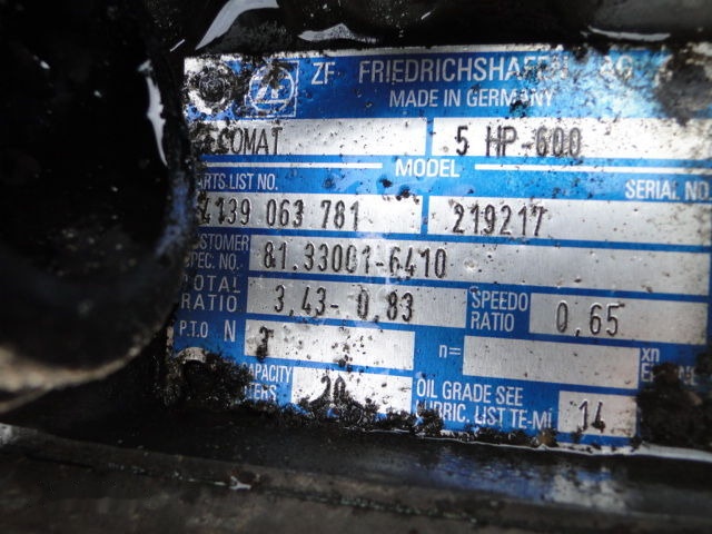 ECOMAT 5 HP-600 - Gearbox for Truck: picture 4 ECOMAT 5 HP-600 - Gearbox for Truck: picture 4