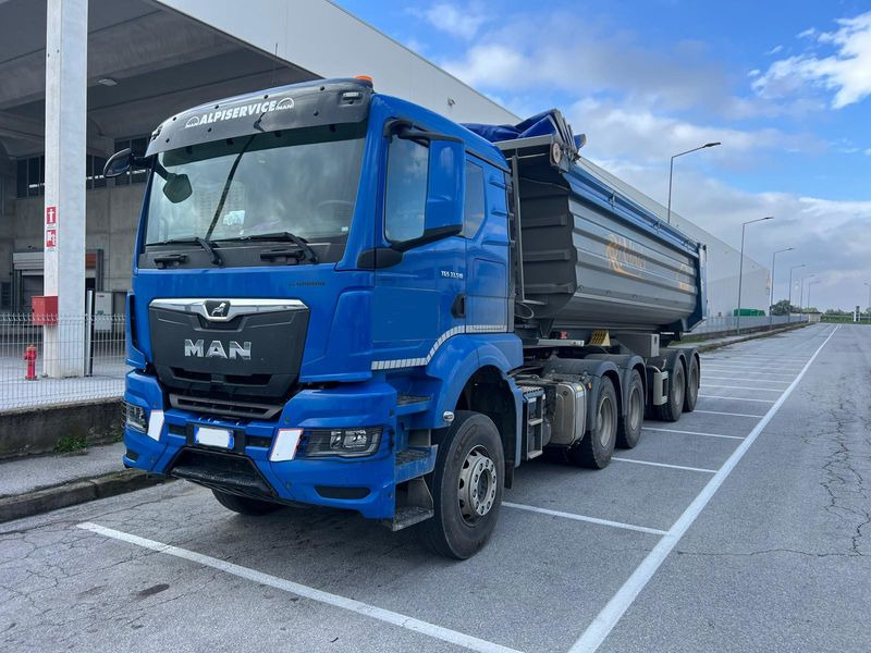 MAN TGS SEMIRIMORCHIO RIBALTABILE MAN TGS 33.510 - Tipper: picture 1 MAN TGS SEMIRIMORCHIO RIBALTABILE MAN TGS 33.510 - Tipper: picture 1