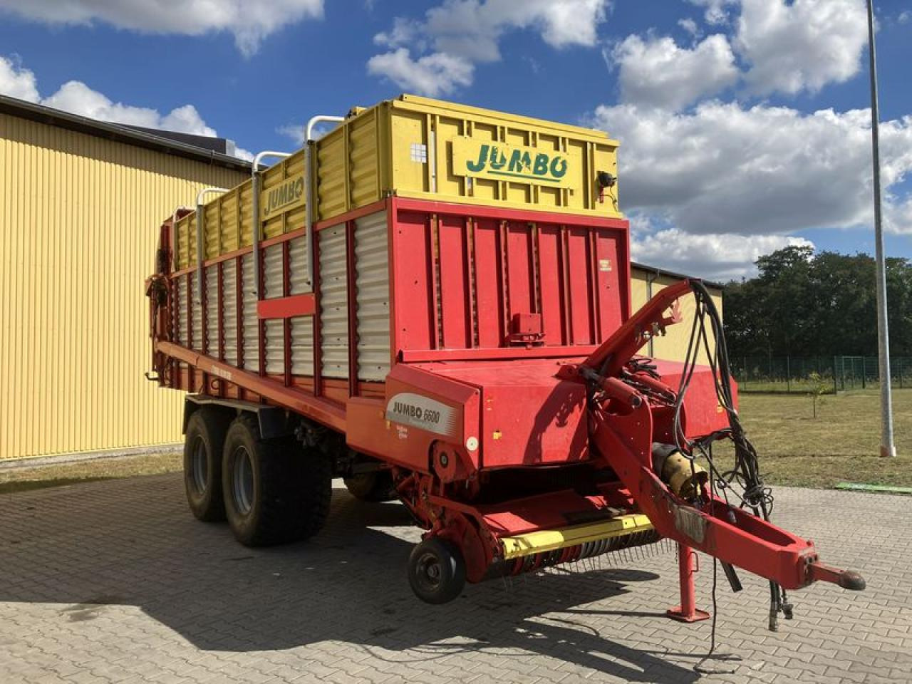 Pöttinger JUMBO 6600 - Self-loading wagon: picture 4 Pöttinger JUMBO 6600 - Self-loading wagon: picture 4