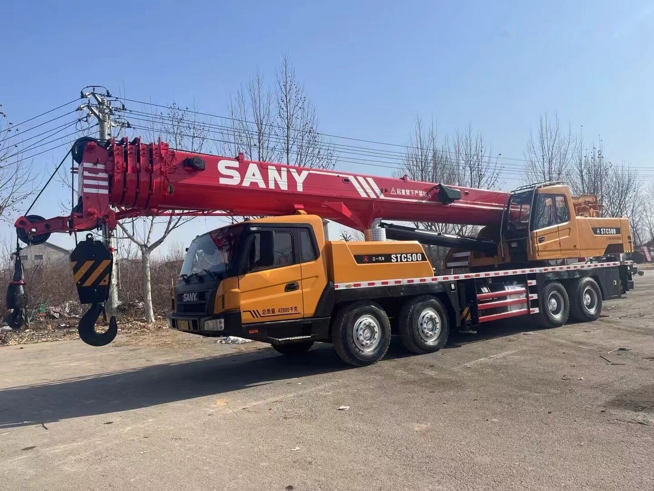 Palfinger Sany STC500 STC550 STC700 STC800 STC1000 - Mobile crane: picture 2 Palfinger Sany STC500 STC550 STC700 STC800 STC1000 - Mobile crane: picture 2