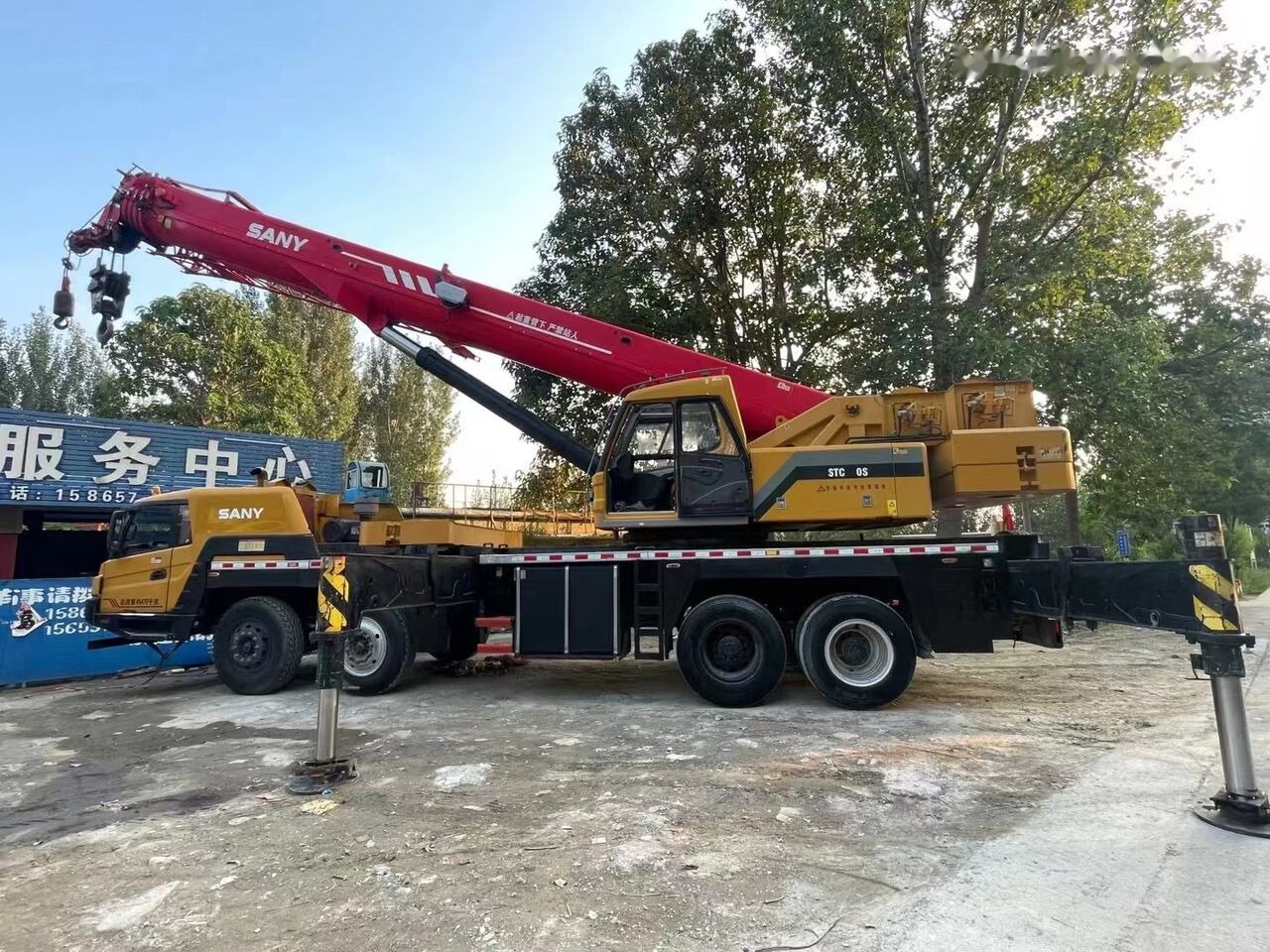 Sany Used Sany STC800 Original 80 Ton Mobile Crane Truck Truck Mounte - Mobile crane: picture 2 Sany Used Sany STC800 Original 80 Ton Mobile Crane Truck Truck Mounte - Mobile crane: picture 2