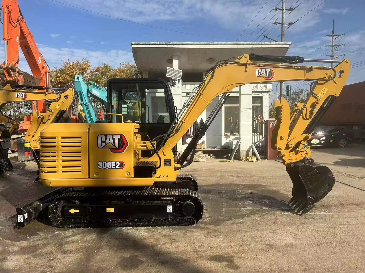 CATERPILLAR CAT 306E2 TRACKED EXCAVATOR - Mini excavator: picture 3 CATERPILLAR CAT 306E2 TRACKED EXCAVATOR - Mini excavator: picture 3