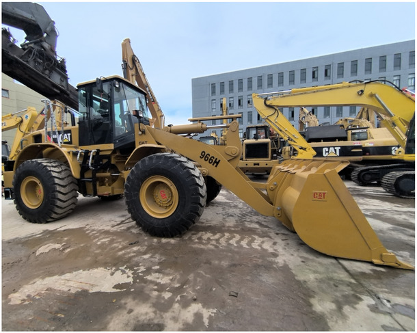 Good Condition High Performance Used Caterpillar Wheel Loader 966h for sale in shanghai yard - Wheel loader: picture 1 Good Condition High Performance Used Caterpillar Wheel Loader 966h for sale in shanghai yard - Wheel loader: picture 1