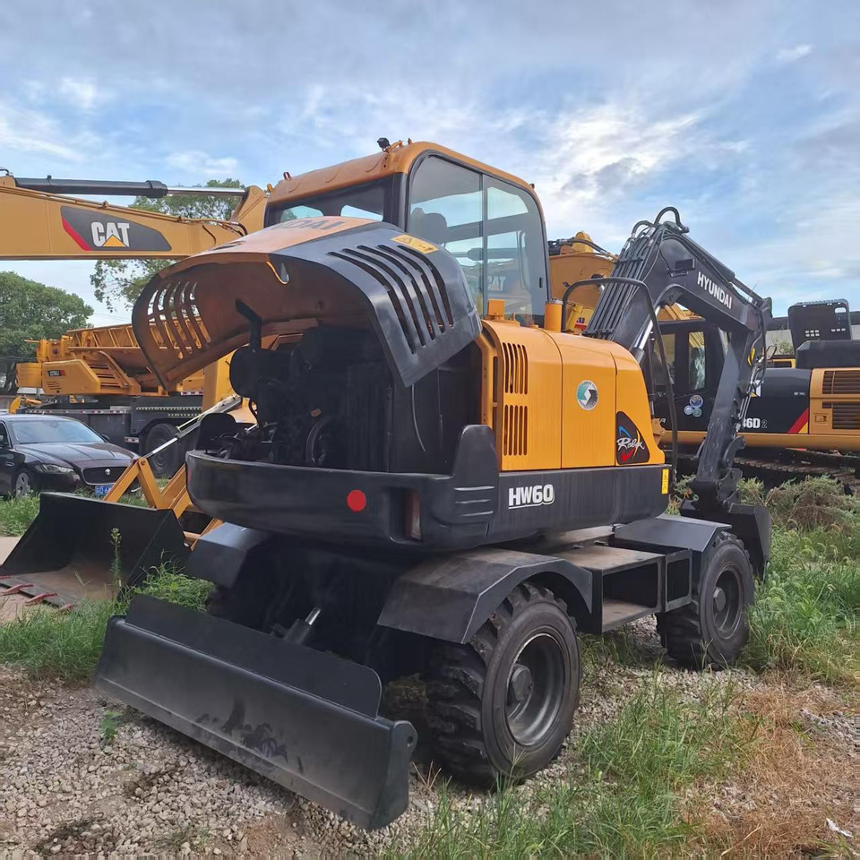 Hyundai HW60  excavator - Wheel excavator: picture 4 Hyundai HW60  excavator - Wheel excavator: picture 4