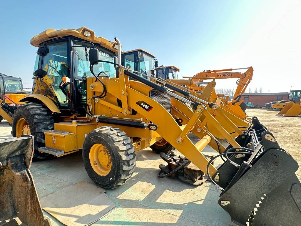 CAT 420 F - Backhoe loader: picture 1 CAT 420 F - Backhoe loader: picture 1