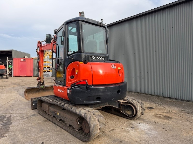 Kubota U 55-4 - Mini excavator: picture 2 Kubota U 55-4 - Mini excavator: picture 2