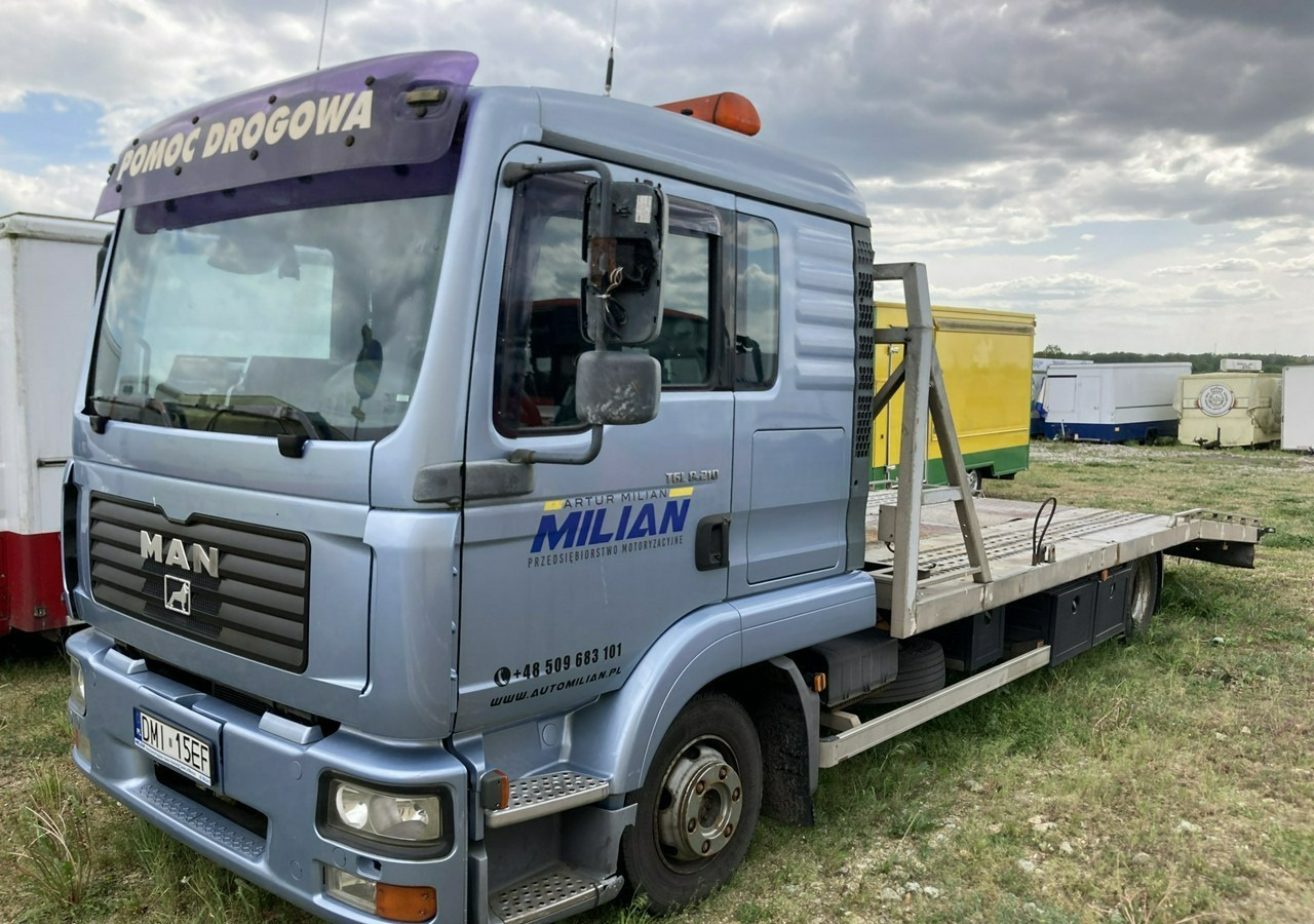 MAN Inny MAN MAN TGL 8.210 Pomoc drogowa Autolaweta na 2 Auta 2005 - Tow truck: picture 1 MAN Inny MAN MAN TGL 8.210 Pomoc drogowa Autolaweta na 2 Auta 2005 - Tow truck: picture 1
