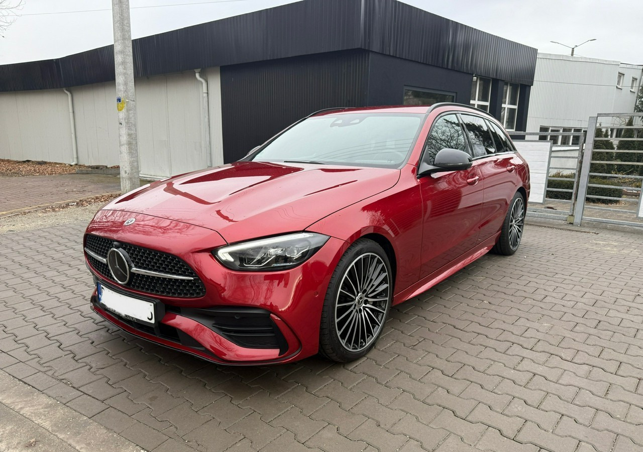 Mercedes-Benz Klasa C W205 C300d 265KM AMG-Pakiet FullLed Navi Kamera360 Asystenty HUD Hak 2022 - Car: picture 4 Mercedes-Benz Klasa C W205 C300d 265KM AMG-Pakiet FullLed Navi Kamera360 Asystenty HUD Hak 2022 - Car: picture 4