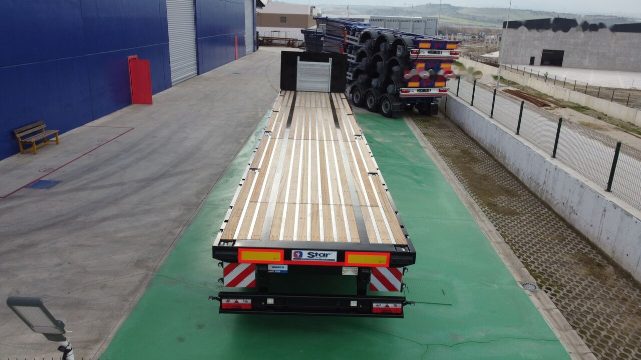 New Dropside/ Flatbed semi-trailer STAR YAGCILAR Heavy duty Platform: picture 9