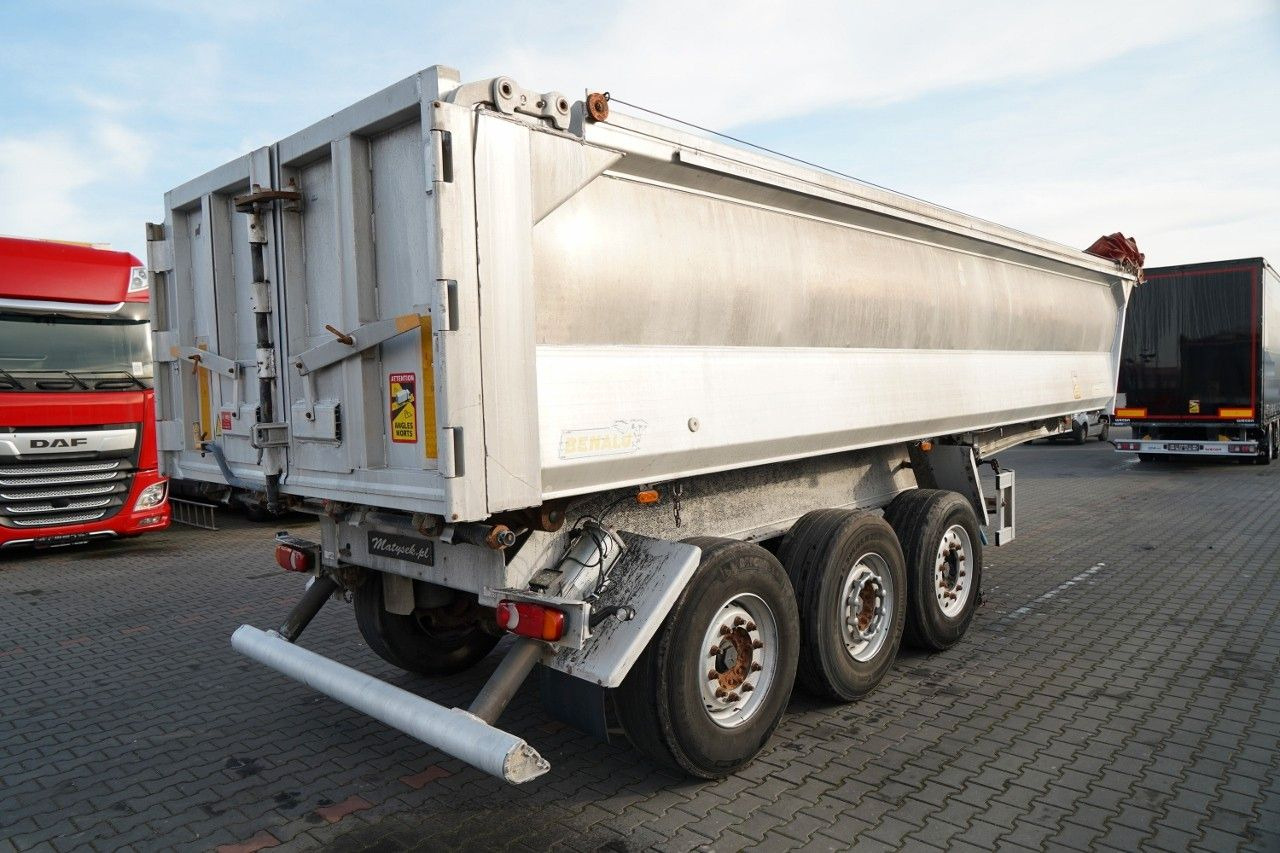 Tipper semi-trailer Benalu WYWROTKA / 23 m3 / ALUMINIOWA / OŚ PODNOSZONA /: picture 6