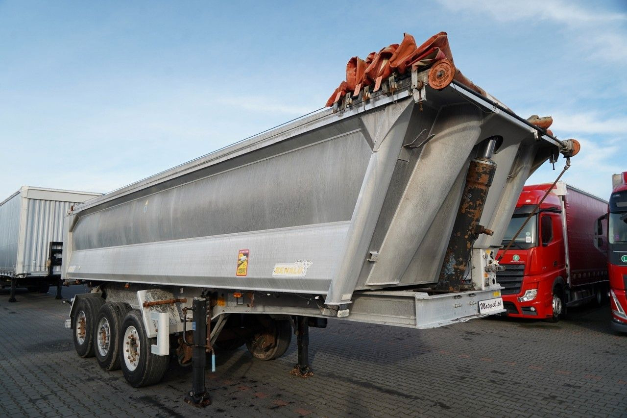 Tipper semi-trailer Benalu WYWROTKA / 23 m3 / ALUMINIOWA / OŚ PODNOSZONA /: picture 7