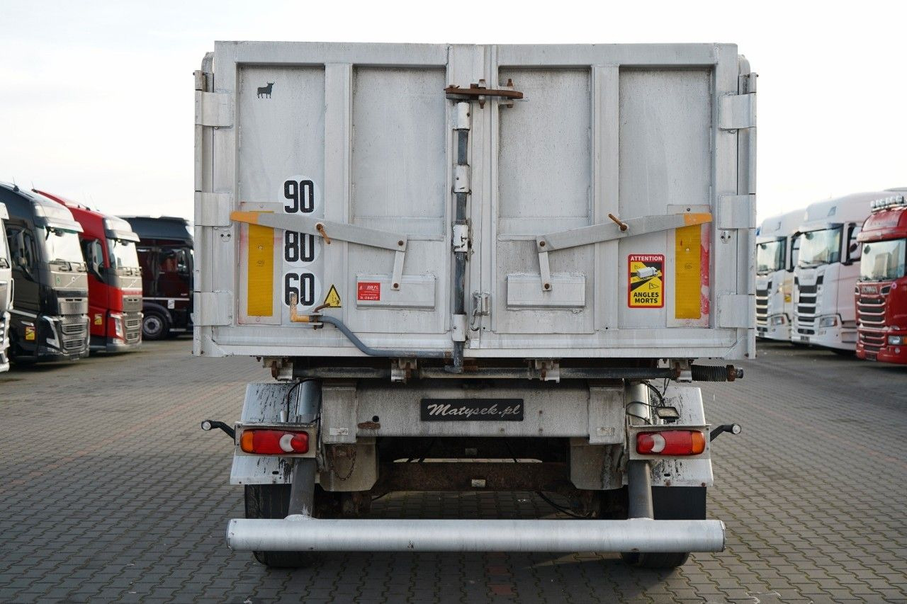 Tipper semi-trailer Benalu WYWROTKA / 23 m3 / ALUMINIOWA / OŚ PODNOSZONA /: picture 12