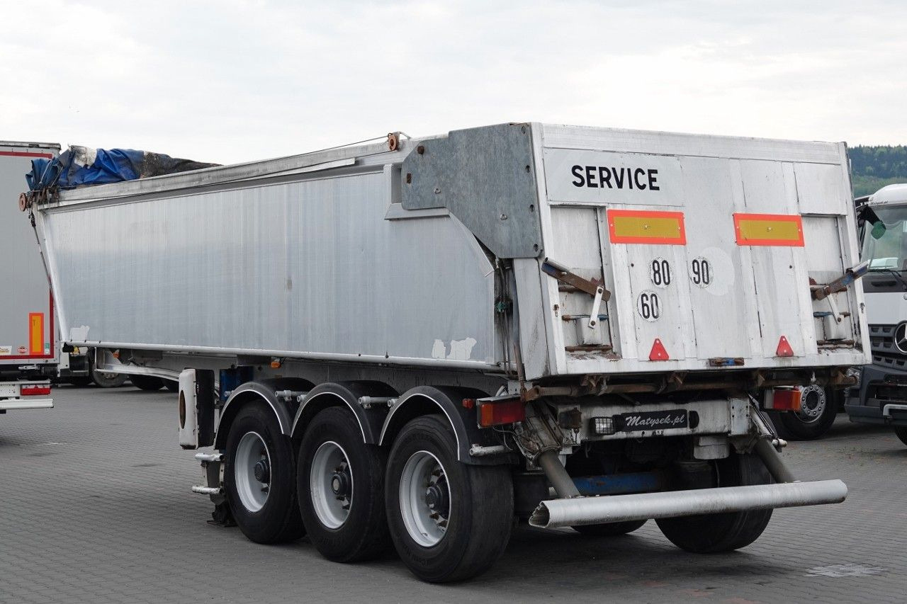 Benalu WYWROTKA / 24 m3 / HYDROKLAPA / ALUMINIOWA / OŚ - Tipper semi-trailer: picture 5 Benalu WYWROTKA / 24 m3 / HYDROKLAPA / ALUMINIOWA / OŚ - Tipper semi-trailer: picture 5