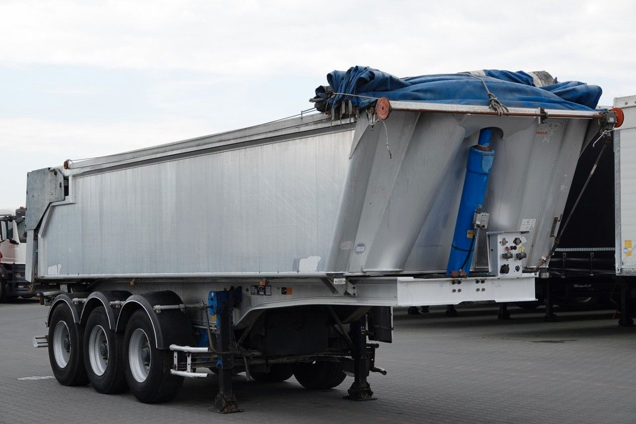 Benalu WYWROTKA / 24 m3 / HYDROKLAPA / ALUMINIOWA / OŚ - Tipper semi-trailer: picture 1 Benalu WYWROTKA / 24 m3 / HYDROKLAPA / ALUMINIOWA / OŚ - Tipper semi-trailer: picture 1