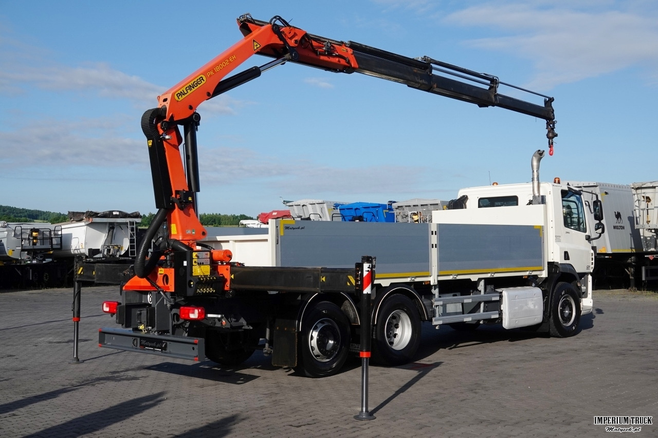 DAF CF 370 / 6x2 / SKRZYNIOWY - paka: 6,4 m / + HDS PALFINGER PK 18002 - max 6 000 kg / PILOT / EURO 6 / OŚ PODNOSZONA - Dropside/ Flatbed truck, Crane truck: picture 5 DAF CF 370 / 6x2 / SKRZYNIOWY - paka: 6,4 m / + HDS PALFINGER PK 18002 - max 6 000 kg / PILOT / EURO 6 / OŚ PODNOSZONA - Dropside/ Flatbed truck, Crane truck: picture 5