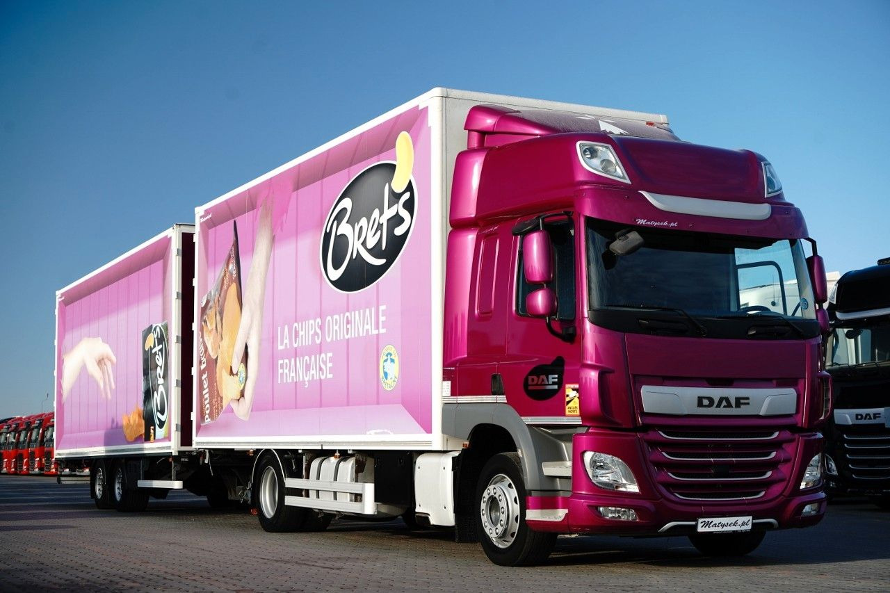 DAF CF 450 / ZESTAW TANDEM / KONTENER / 120 M3 / PR - Box truck: picture 4 DAF CF 450 / ZESTAW TANDEM / KONTENER / 120 M3 / PR - Box truck: picture 4