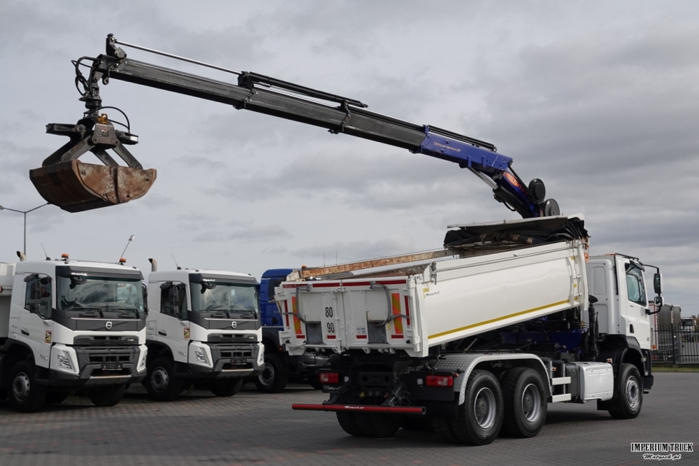 DAF CF 460 / 6x4 / WYWROTKA / HYDROBURTA / + HDS PM 18.5TP wysów: 11 M / STEROWANIE RADIOWE / ROTATOR / ŁYCHA / EURO 6 / 2018 ROK - Tipper, Crane truck: picture 3 DAF CF 460 / 6x4 / WYWROTKA / HYDROBURTA / + HDS PM 18.5TP wysów: 11 M / STEROWANIE RADIOWE / ROTATOR / ŁYCHA / EURO 6 / 2018 ROK - Tipper, Crane truck: picture 3