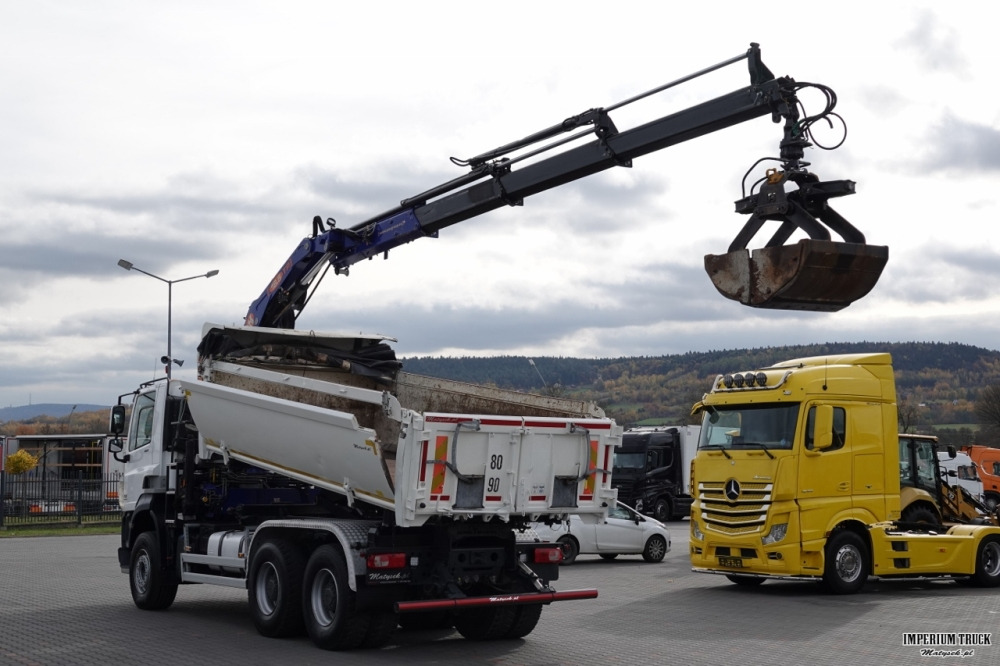 DAF CF 460 / 6x4 / WYWROTKA / HYDROBURTA / + HDS PM 18.5TP wysów: 11 M / STEROWANIE RADIOWE / ROTATOR / ŁYCHA / EURO 6 / 2018 ROK - Tipper, Crane truck: picture 2 DAF CF 460 / 6x4 / WYWROTKA / HYDROBURTA / + HDS PM 18.5TP wysów: 11 M / STEROWANIE RADIOWE / ROTATOR / ŁYCHA / EURO 6 / 2018 ROK - Tipper, Crane truck: picture 2