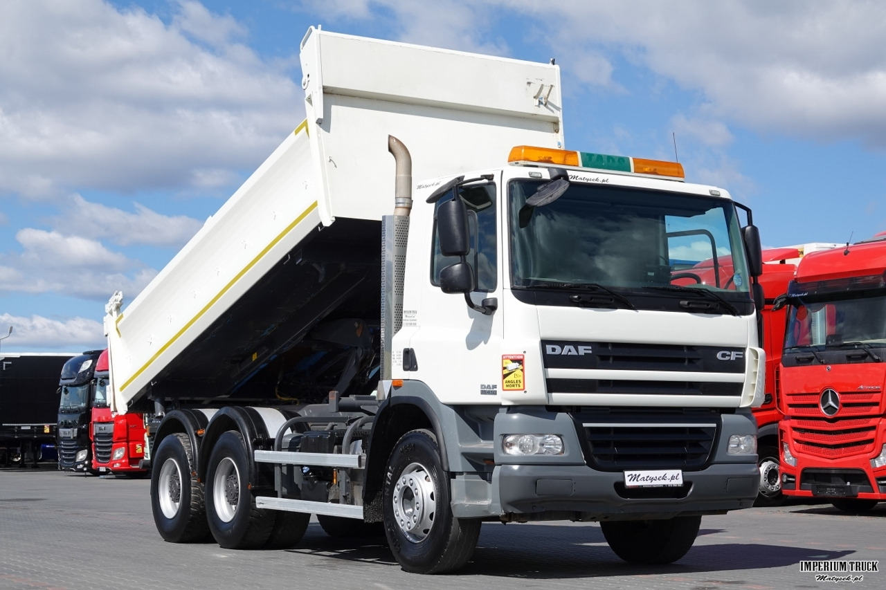 DAF CF 85.410 / 6X4 / WYWROTKA 2 STR / BORDMATIC / HYDROBURTA / MANUAL / SPROWADZONY - Tipper: picture 4 DAF CF 85.410 / 6X4 / WYWROTKA 2 STR / BORDMATIC / HYDROBURTA / MANUAL / SPROWADZONY - Tipper: picture 4