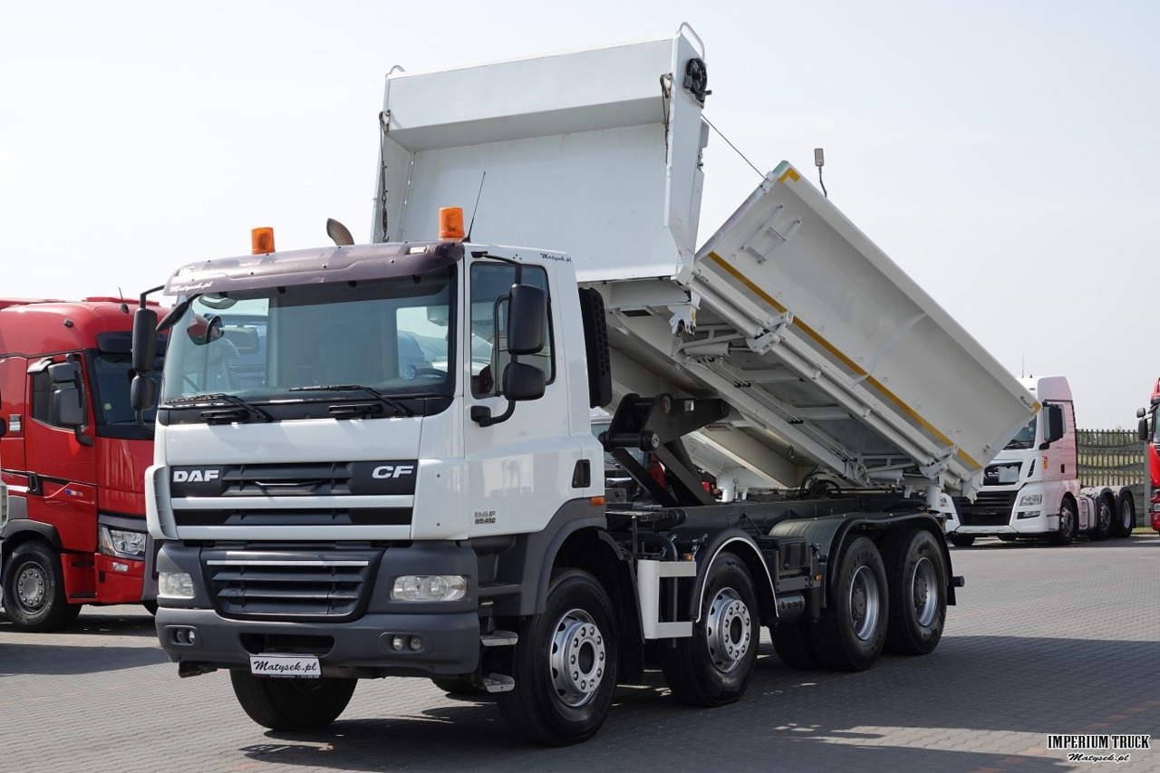 DAF CF 85.410 / 8X4 / WYWROTKA 2 STR / BORDMATIC / HYDROBURTA / SPROWADZONY - Tipper: picture 1 DAF CF 85.410 / 8X4 / WYWROTKA 2 STR / BORDMATIC / HYDROBURTA / SPROWADZONY - Tipper: picture 1