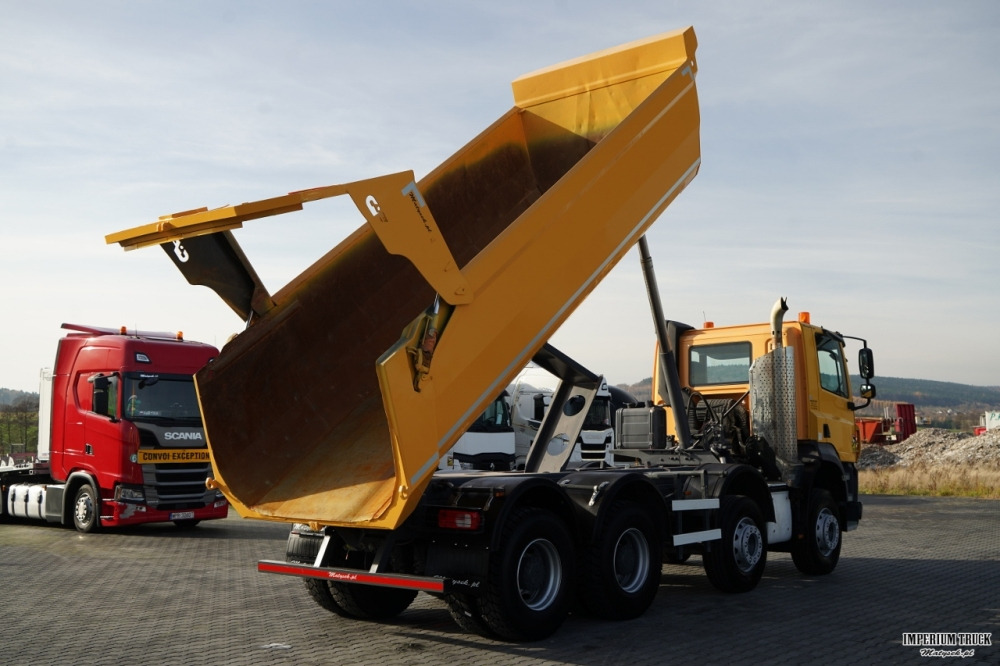 DAF CF 85.410 / 8x4 / WYWROTKA TYLNOZSYPOWA / HYDROKLAPA / OPONY 100% / MANUAL / EURO 6 - Tipper: picture 5 DAF CF 85.410 / 8x4 / WYWROTKA TYLNOZSYPOWA / HYDROKLAPA / OPONY 100% / MANUAL / EURO 6 - Tipper: picture 5