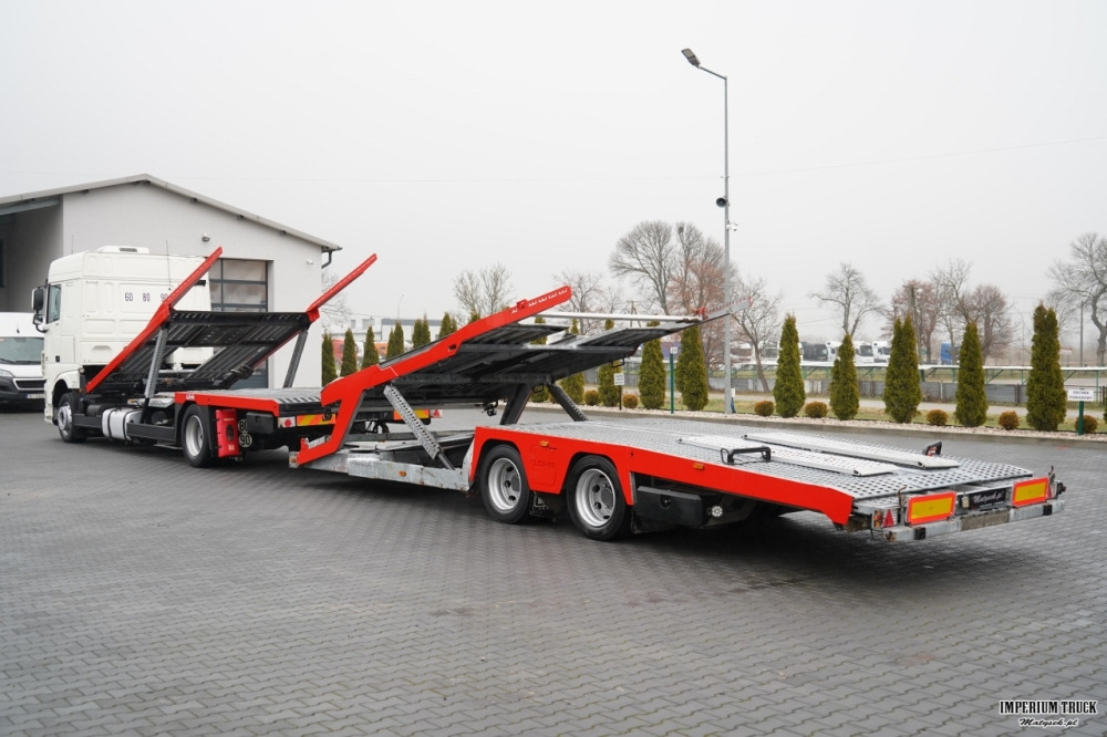 DAF XF 480 / LORA / LOHR / 16,5 M / 4 DOSTAWCZAKI / 6 OSOBÓWEK / KLIMA POSTOJOWA / EURO 6 - Autotransporter truck: picture 4 DAF XF 480 / LORA / LOHR / 16,5 M / 4 DOSTAWCZAKI / 6 OSOBÓWEK / KLIMA POSTOJOWA / EURO 6 - Autotransporter truck: picture 4