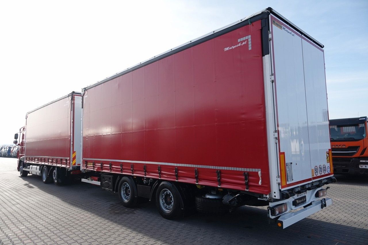 DAF XF 480 / ZESTAW TANDEM / 120 M3 / PRZEJAZDOWY / - Curtainsider truck: picture 3 DAF XF 480 / ZESTAW TANDEM / 120 M3 / PRZEJAZDOWY / - Curtainsider truck: picture 3