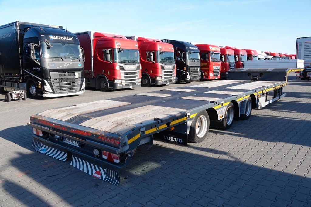 Low loader semi-trailer Emtech NACZEPA LAWETA / NISKOPODWOZIE / ROZCIĄGANA / DŁ: picture 17