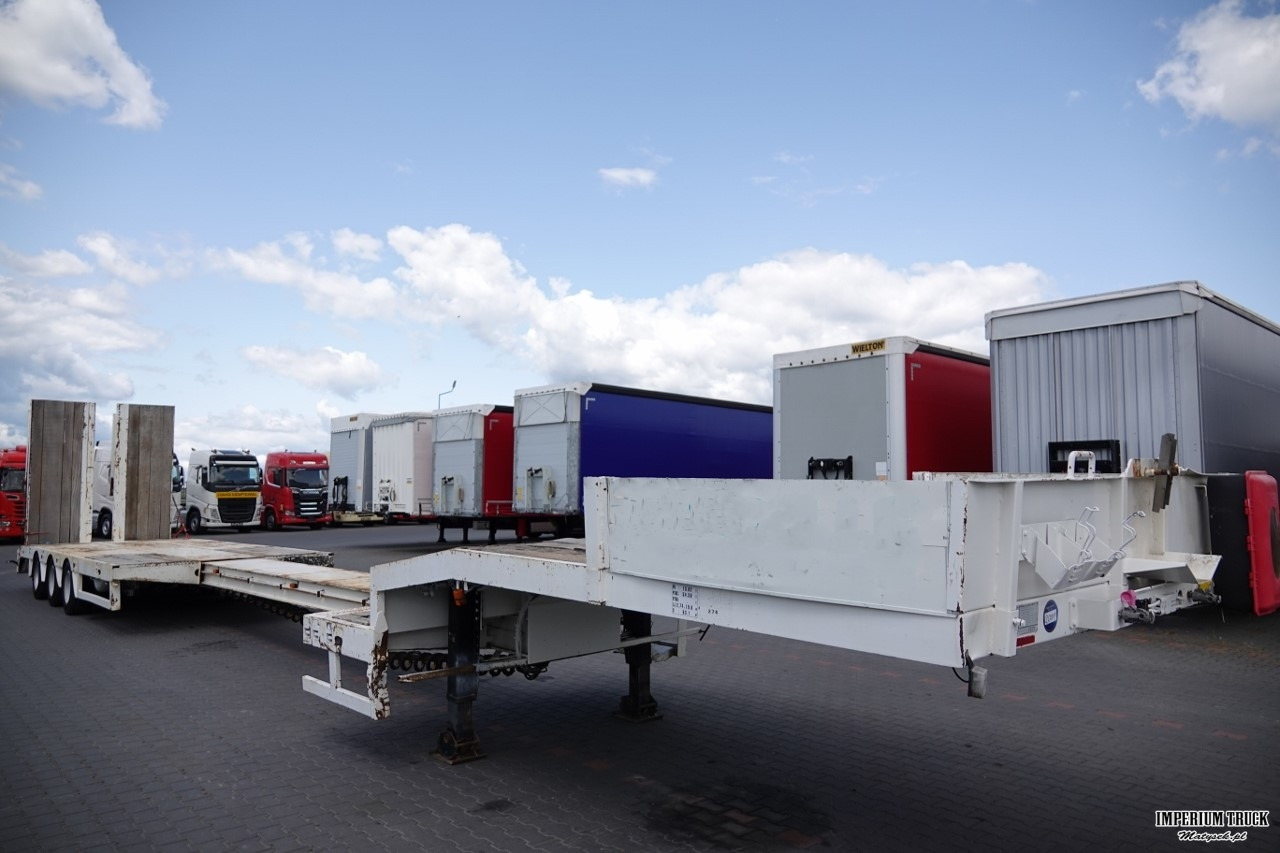 FAYMONVILLE NISKOPODWOZIE / STN-3A / ROZCIĄGANA / LAWETA / 19 M / NAJAZDY HYDRAULICZNE / SPROWADZONA - Low loader semi-trailer: picture 2 FAYMONVILLE NISKOPODWOZIE / STN-3A / ROZCIĄGANA / LAWETA / 19 M / NAJAZDY HYDRAULICZNE / SPROWADZONA - Low loader semi-trailer: picture 2