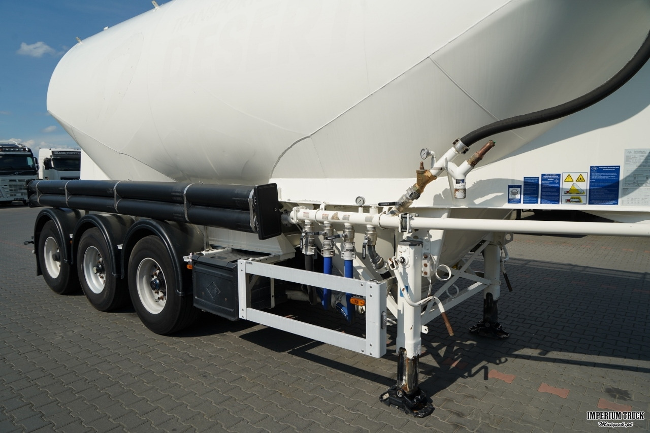 Leasing of  FELDBINDER / CEMENTONACZEPA / 3 KOMORY / 36 000 L / SILOS / DO MATERIAŁÓW SYPKICH / ALUFELGI FELDBINDER / CEMENTONACZEPA / 3 KOMORY / 36 000 L / SILOS / DO MATERIAŁÓW SYPKICH / ALUFELGI: picture 9