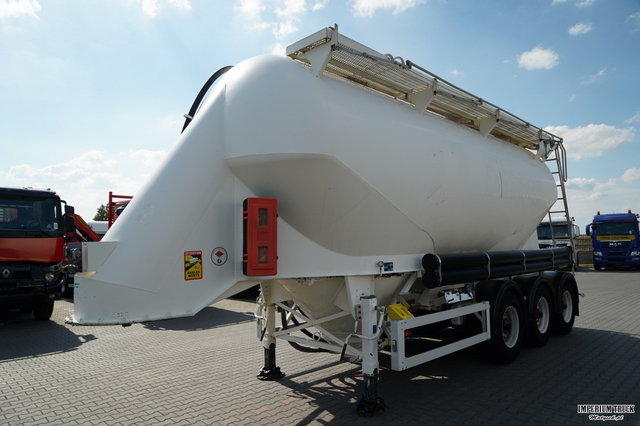 FELDBINDER / CEMENTONACZEPA / 3 KOMORY / 36 000 L / SILOS / DO MATERIAŁÓW SYPKICH / ALUFELGI - Silo semi-trailer: picture 4 FELDBINDER / CEMENTONACZEPA / 3 KOMORY / 36 000 L / SILOS / DO MATERIAŁÓW SYPKICH / ALUFELGI - Silo semi-trailer: picture 4