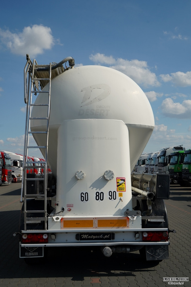 Leasing of  FELDBINDER / CEMENTONACZEPA / 3 KOMORY / 36 000 L / SILOS / DO MATERIAŁÓW SYPKICH / ALUFELGI FELDBINDER / CEMENTONACZEPA / 3 KOMORY / 36 000 L / SILOS / DO MATERIAŁÓW SYPKICH / ALUFELGI: picture 12