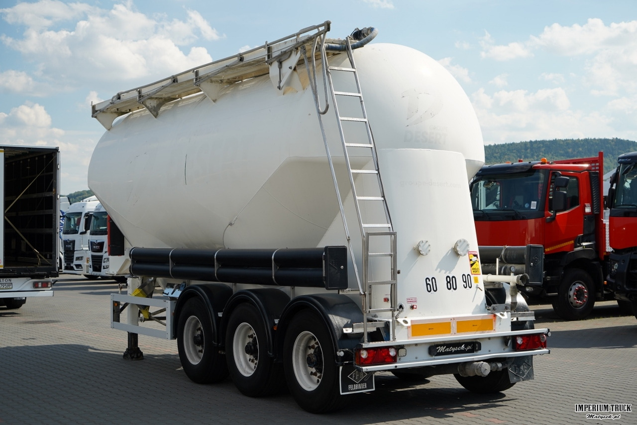 Leasing of  FELDBINDER / CEMENTONACZEPA / 3 KOMORY / 36 000 L / SILOS / DO MATERIAŁÓW SYPKICH / ALUFELGI FELDBINDER / CEMENTONACZEPA / 3 KOMORY / 36 000 L / SILOS / DO MATERIAŁÓW SYPKICH / ALUFELGI: picture 6