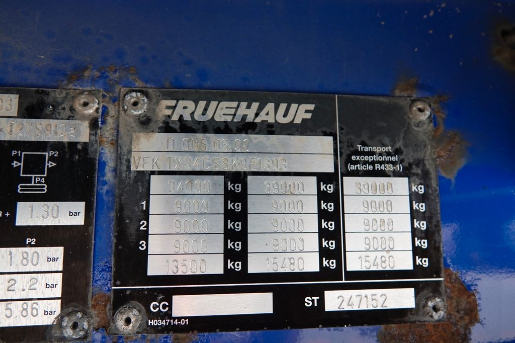 Curtainsider semi-trailer Frühauf FIRANKA / STANDARD / MOCNA PODŁOGA SZYNA DESKA /: picture 19 Curtainsider semi-trailer Frühauf FIRANKA / STANDARD / MOCNA PODŁOGA SZYNA DESKA /: picture 19