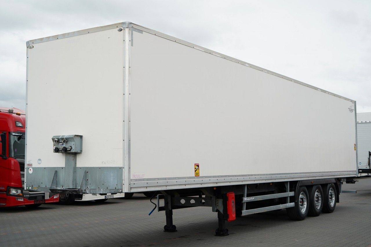 Frühauf  TROUILLET / KONTENER / KOFFER / DWIE OSIE PODNO - Refrigerator semi-trailer: picture 1 Frühauf  TROUILLET / KONTENER / KOFFER / DWIE OSIE PODNO - Refrigerator semi-trailer: picture 1