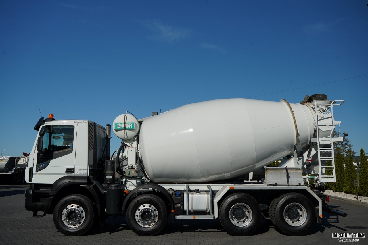 IVECO 400 SL X-WAY STRALIS / 8X4 / BETONOMIESZARKA / IMER / OPONY 100 % / ALUFELGI / - Concrete mixer truck: picture 3 IVECO 400 SL X-WAY STRALIS / 8X4 / BETONOMIESZARKA / IMER / OPONY 100 % / ALUFELGI / - Concrete mixer truck: picture 3