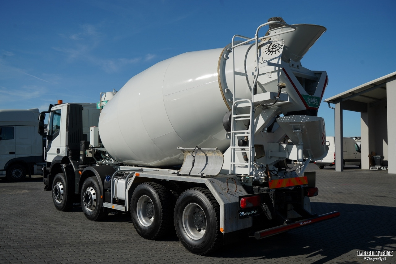 IVECO 400 SL X-WAY STRALIS / 8X4 / BETONOMIESZARKA / IMER / OPONY 100 % / ALUFELGI / - Concrete mixer truck: picture 4 IVECO 400 SL X-WAY STRALIS / 8X4 / BETONOMIESZARKA / IMER / OPONY 100 % / ALUFELGI / - Concrete mixer truck: picture 4