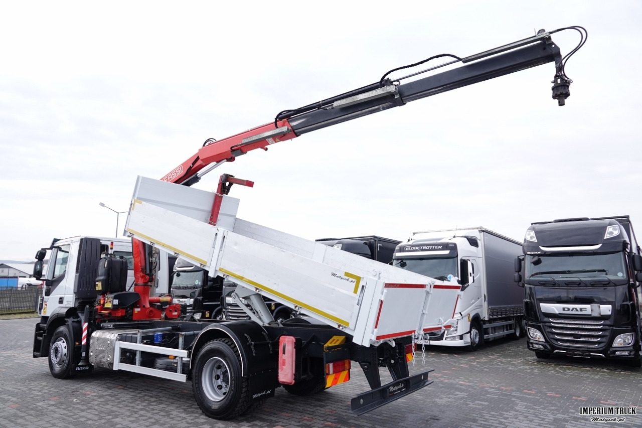 IVECO / STRALIS / 310 / 4x2 /WYWROTKA - 5,3 M / HDS FASSI 135 - 8 M / EURO 6 - Tipper, Crane truck: picture 4 IVECO / STRALIS / 310 / 4x2 /WYWROTKA - 5,3 M / HDS FASSI 135 - 8 M / EURO 6 - Tipper, Crane truck: picture 4
