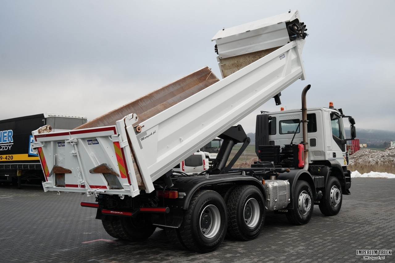 IVECO TRAKKER 450 / 8x4 / WYWROTKA / HYDROBURTA / BORDMATIC / EURO 6 / - Tipper: picture 5 IVECO TRAKKER 450 / 8x4 / WYWROTKA / HYDROBURTA / BORDMATIC / EURO 6 / - Tipper: picture 5