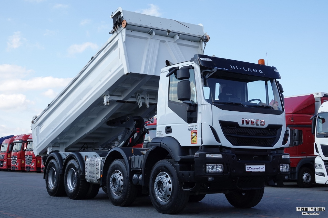 IVECO TRAKKER / 8x4 / WYWROTKA / HYDROBURTA / BORDMATIC / EURO 6 / MEILLER KIPPER - Tipper: picture 5 IVECO TRAKKER / 8x4 / WYWROTKA / HYDROBURTA / BORDMATIC / EURO 6 / MEILLER KIPPER - Tipper: picture 5