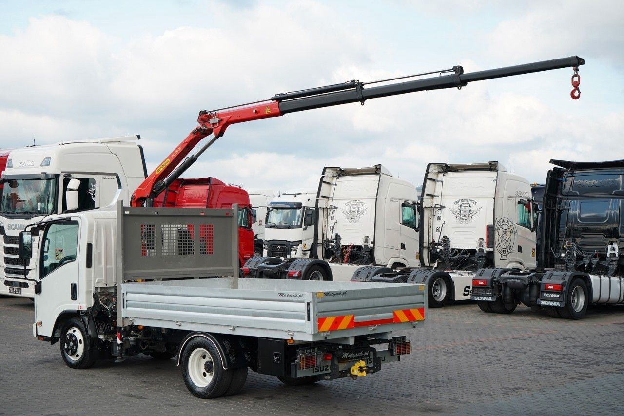Isuzu M21 / 120 KM / SKRZYNIOWY 3,25 M / BLIŹNIAK / + - Crane truck, Dropside/ Flatbed truck: picture 5 Isuzu M21 / 120 KM / SKRZYNIOWY 3,25 M / BLIŹNIAK / + - Crane truck, Dropside/ Flatbed truck: picture 5