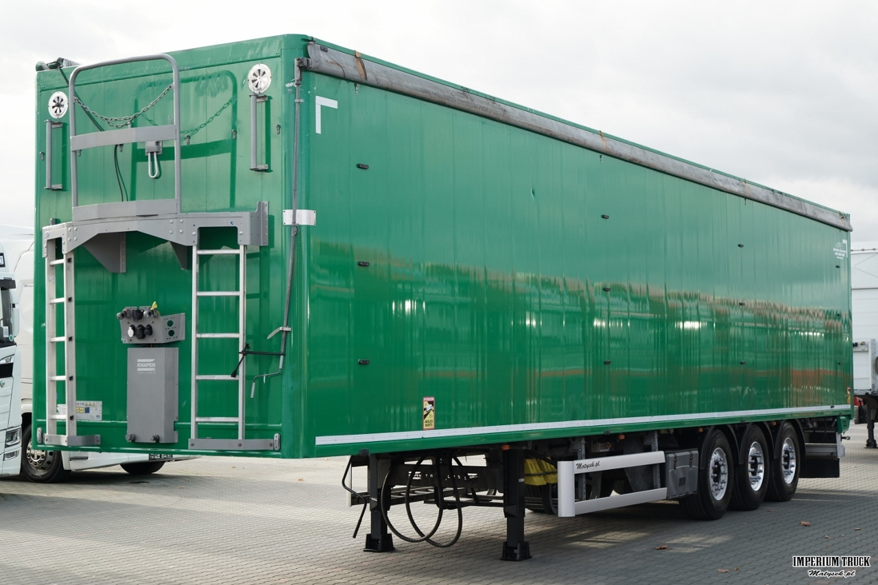 KNAPEN / RUCHOMA PODŁOGA / WALKING FLOOR 90 m3 / 2021 ROK / OŚ PODNOSZONA / OSIE SAF / ALUFELGI / - Walking floor semi-trailer: picture 5 KNAPEN / RUCHOMA PODŁOGA / WALKING FLOOR 90 m3 / 2021 ROK / OŚ PODNOSZONA / OSIE SAF / ALUFELGI / - Walking floor semi-trailer: picture 5