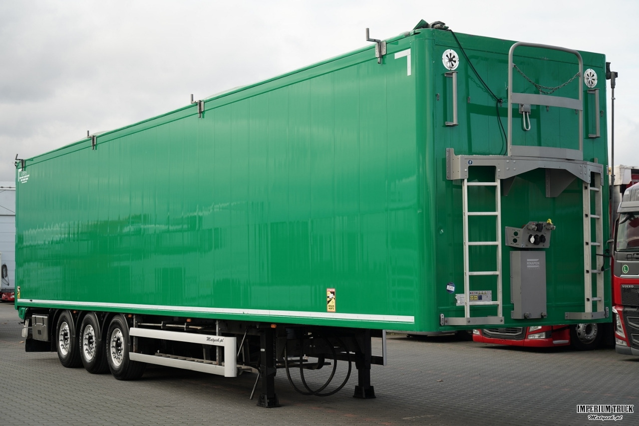 KNAPEN / RUCHOMA PODŁOGA / WALKING FLOOR 90 m3 / 2021 ROK / OŚ PODNOSZONA / OSIE SAF / ALUFELGI / - Walking floor semi-trailer: picture 1 KNAPEN / RUCHOMA PODŁOGA / WALKING FLOOR 90 m3 / 2021 ROK / OŚ PODNOSZONA / OSIE SAF / ALUFELGI / - Walking floor semi-trailer: picture 1
