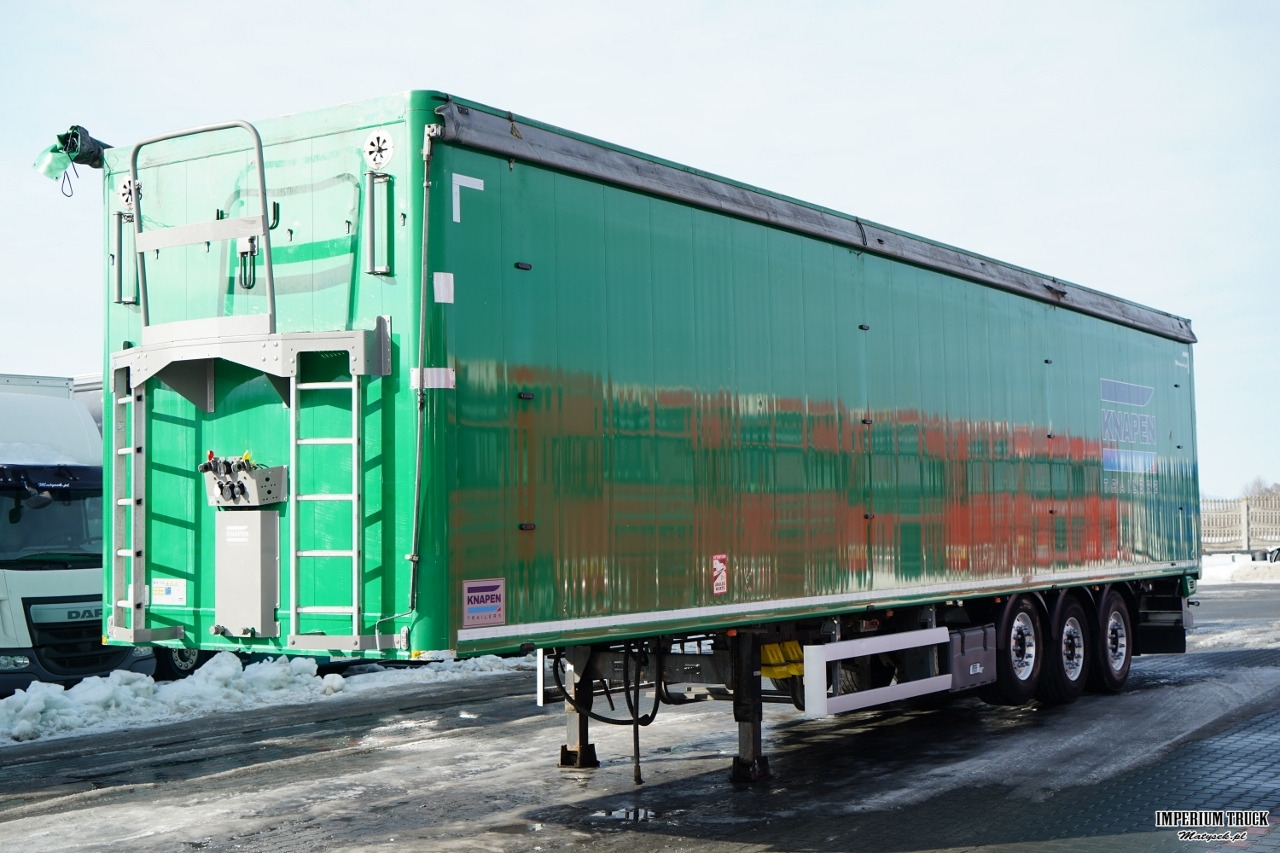 KNAPEN / RUCHOMA PODŁOGA / WALKING FLOOR / 91 m3 / 2021 ROK / OŚ PODNOSZONA / OSIE SAF / ALUFELGI / - Walking floor semi-trailer: picture 4 KNAPEN / RUCHOMA PODŁOGA / WALKING FLOOR / 91 m3 / 2021 ROK / OŚ PODNOSZONA / OSIE SAF / ALUFELGI / - Walking floor semi-trailer: picture 4