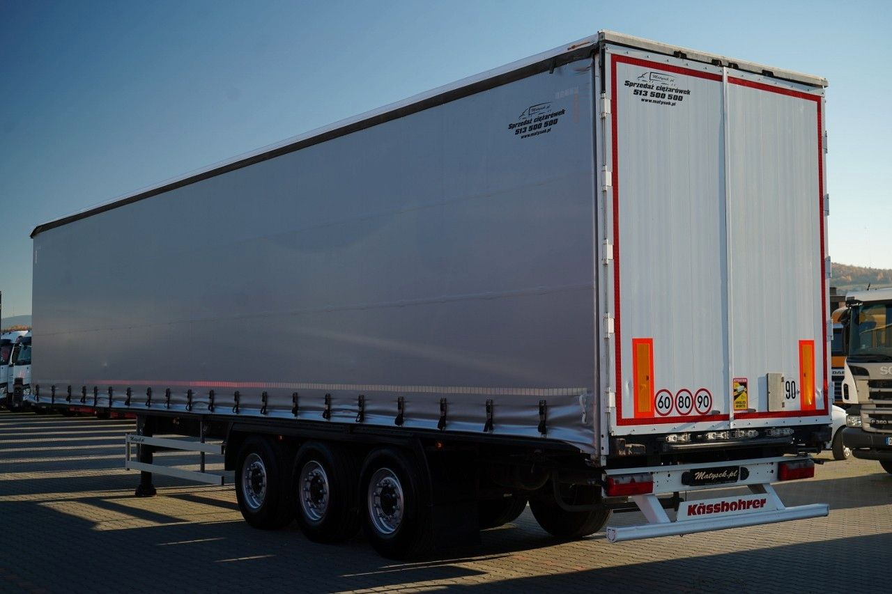 Kässbohrer FIRANKA / STANDARD / MOCNA PODŁOGA SZYNA-DESKA - Curtainsider semi-trailer: picture 4 Kässbohrer FIRANKA / STANDARD / MOCNA PODŁOGA SZYNA-DESKA - Curtainsider semi-trailer: picture 4