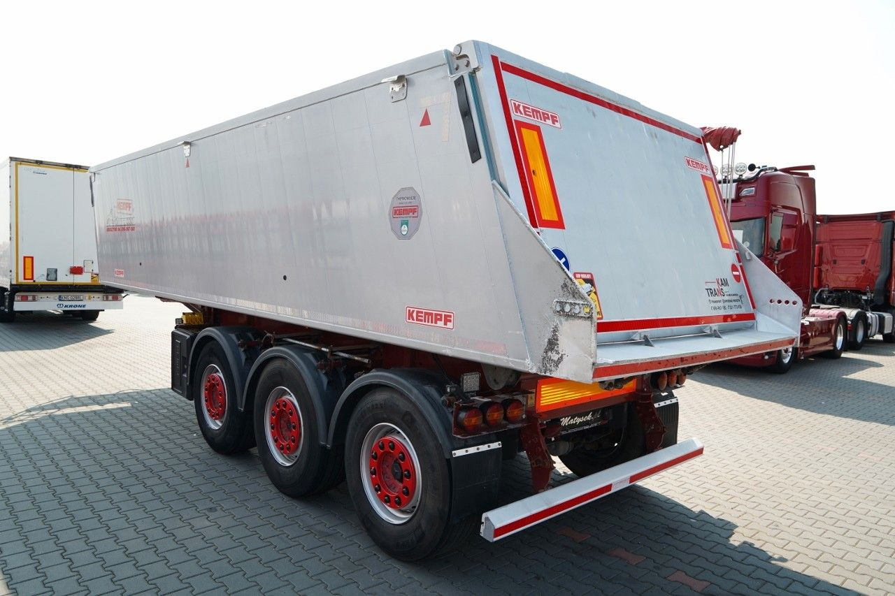 Kempf WYWROTKA / ALUMINIOWA / 25 m3 / OSIE MERCEDES / - Tipper semi-trailer: picture 3 Kempf WYWROTKA / ALUMINIOWA / 25 m3 / OSIE MERCEDES / - Tipper semi-trailer: picture 3